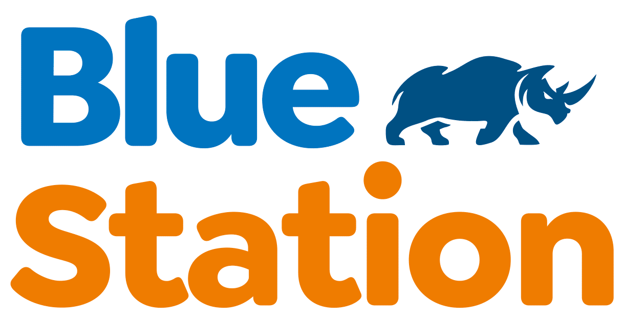 blue station logo